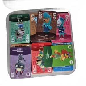 Animal Crossing Amiibo Cards Lot / Approx 100 Cards / Huge Lot